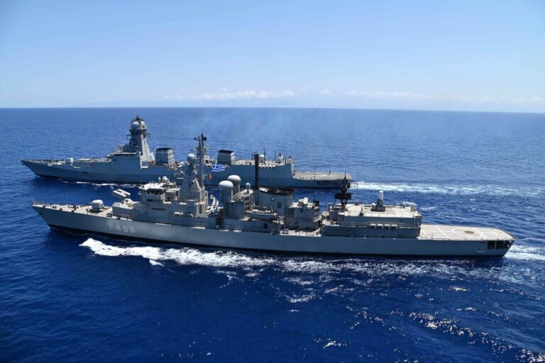 Συνεκπαίδευση Πολεμικού Ναυτικού με Πλοίο του Ινδικού Πολεμικού Ναυτικού