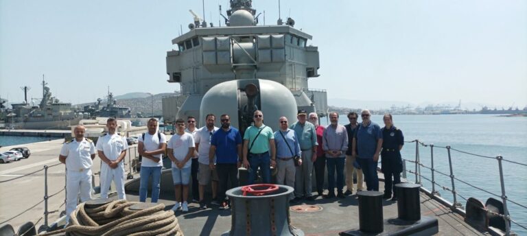 Επίσκεψη Αντιπροσωπείας AHEPA στη Διοίκηση Ταχέων Σκαφών και το  Αρχηγείο Στόλου