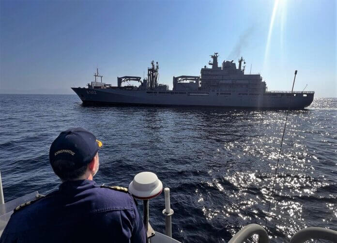 Συνεκπαίδευση Πολεμικού Ναυτικού με Πλοίο της SNMG 2